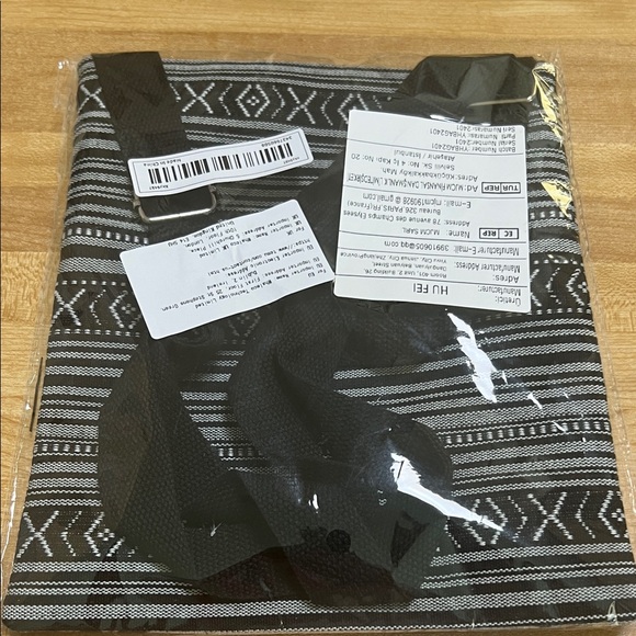 #1346=Mickey Mouse Black and Gray Crossbody Bag - Picture 7 of 7